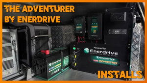 Pre-wired Enerdrive Lithium Battery System - Solar N Sat