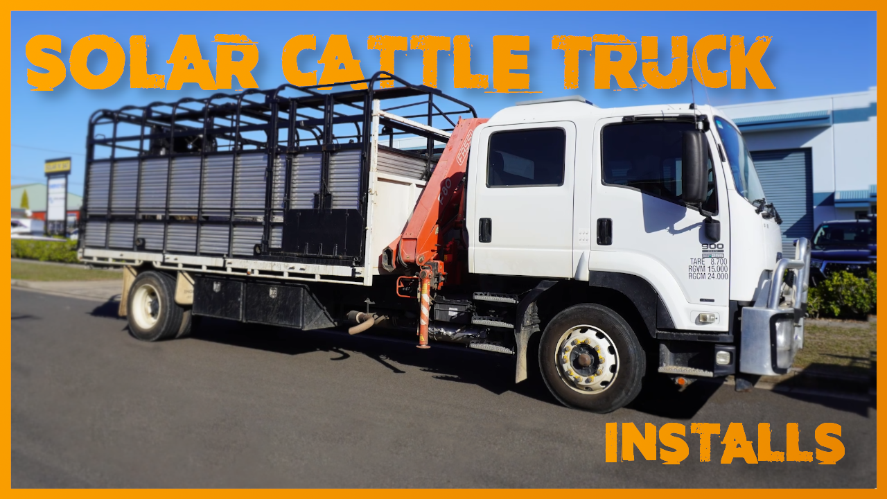 Solar Cattle Truck