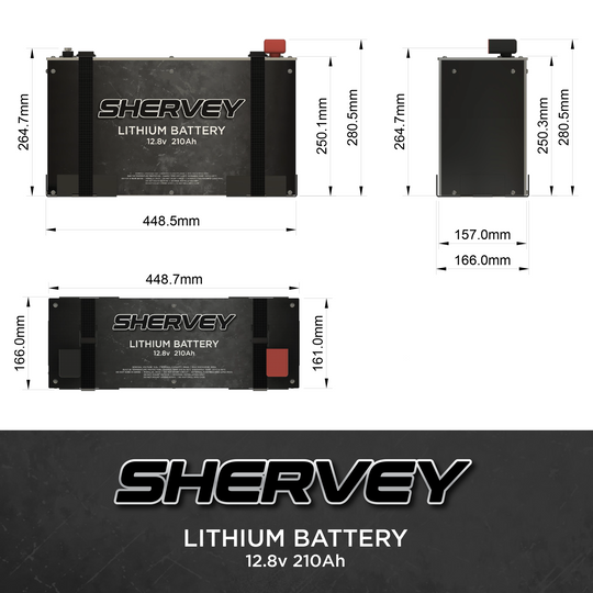 Shervey Lithium Battery 12v 210ah